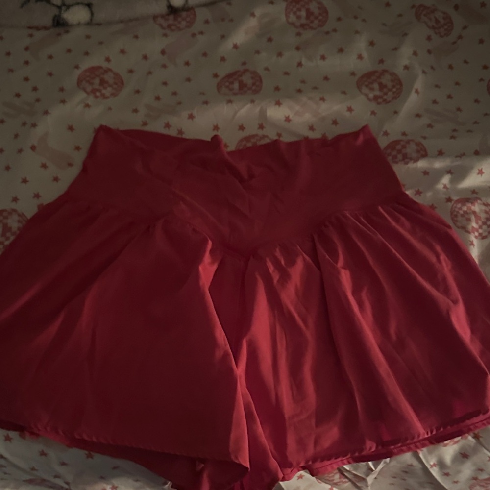 Aerie High Waist Pink Shorts